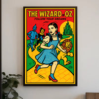 Wizard of Oz Pop Culture Poster PosterGoat