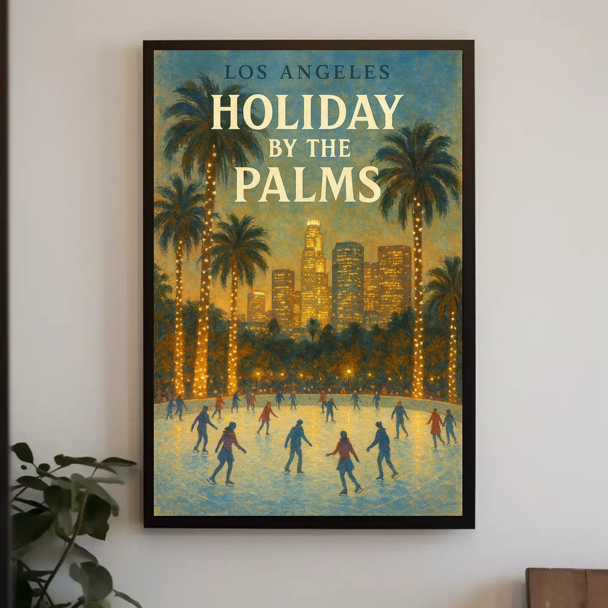 Holiday by the Palms Poster