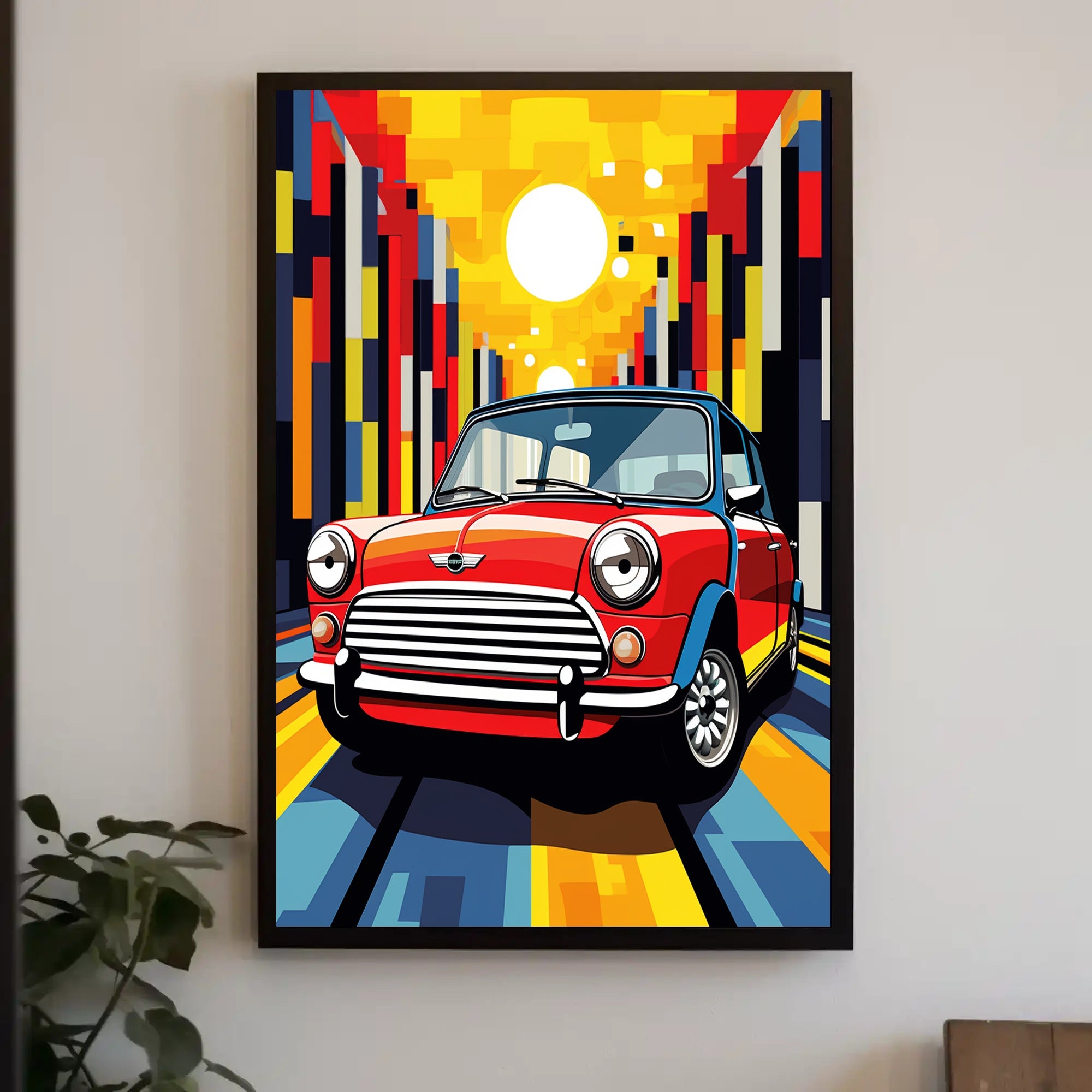 Retro Drive Poster PosterGoat