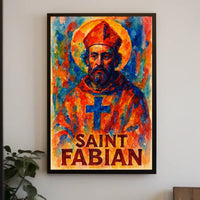 Saint Fabian Poster