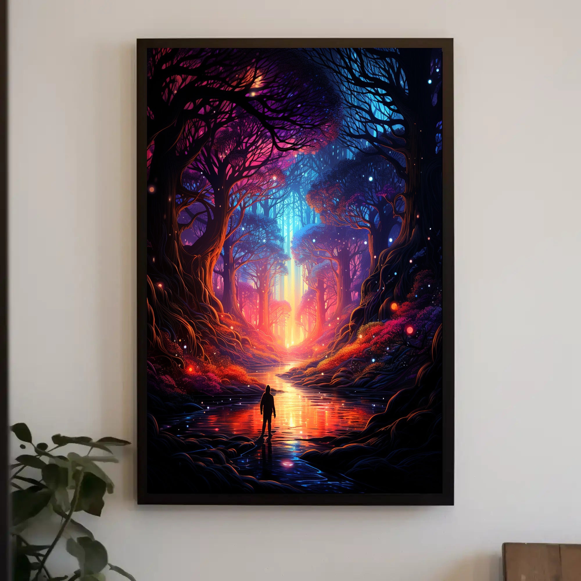 Enchanted Forest Journey Poster