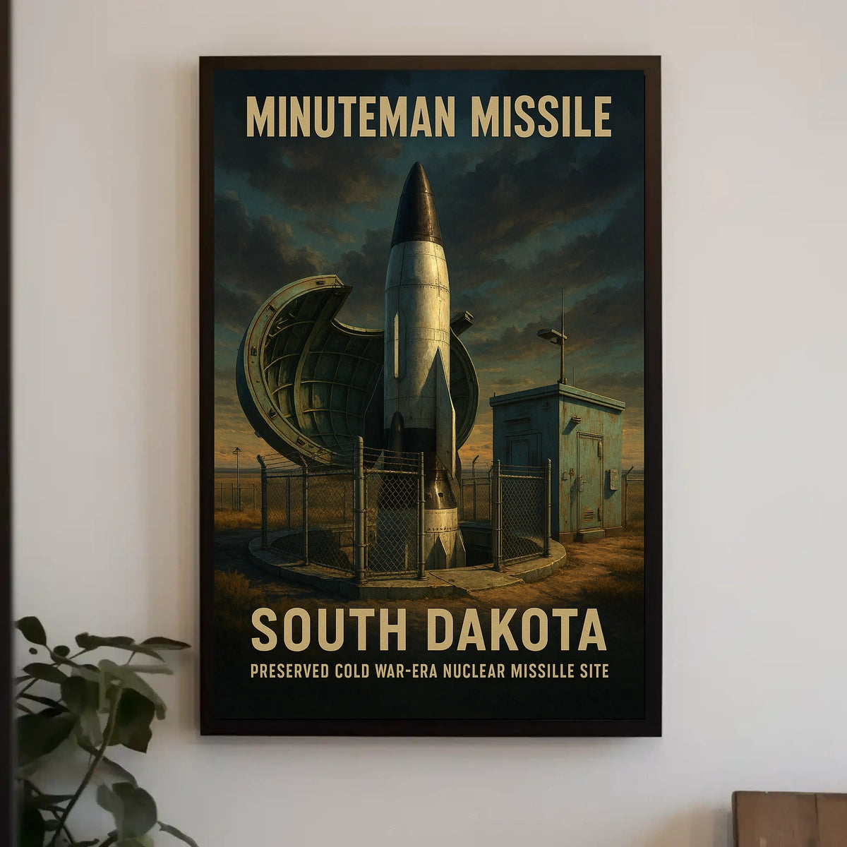 Minuteman Missile South Dakota Poster