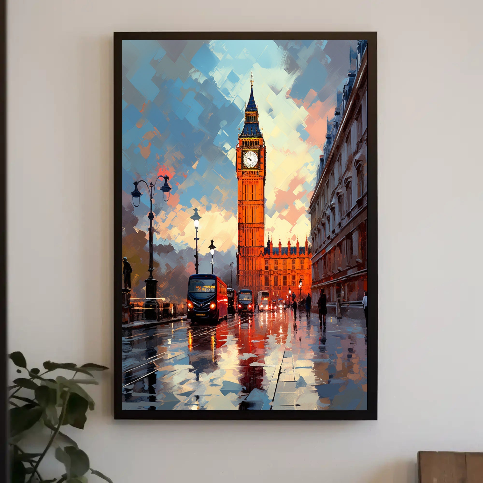 Big Ben At Dusk Poster PosterGoat