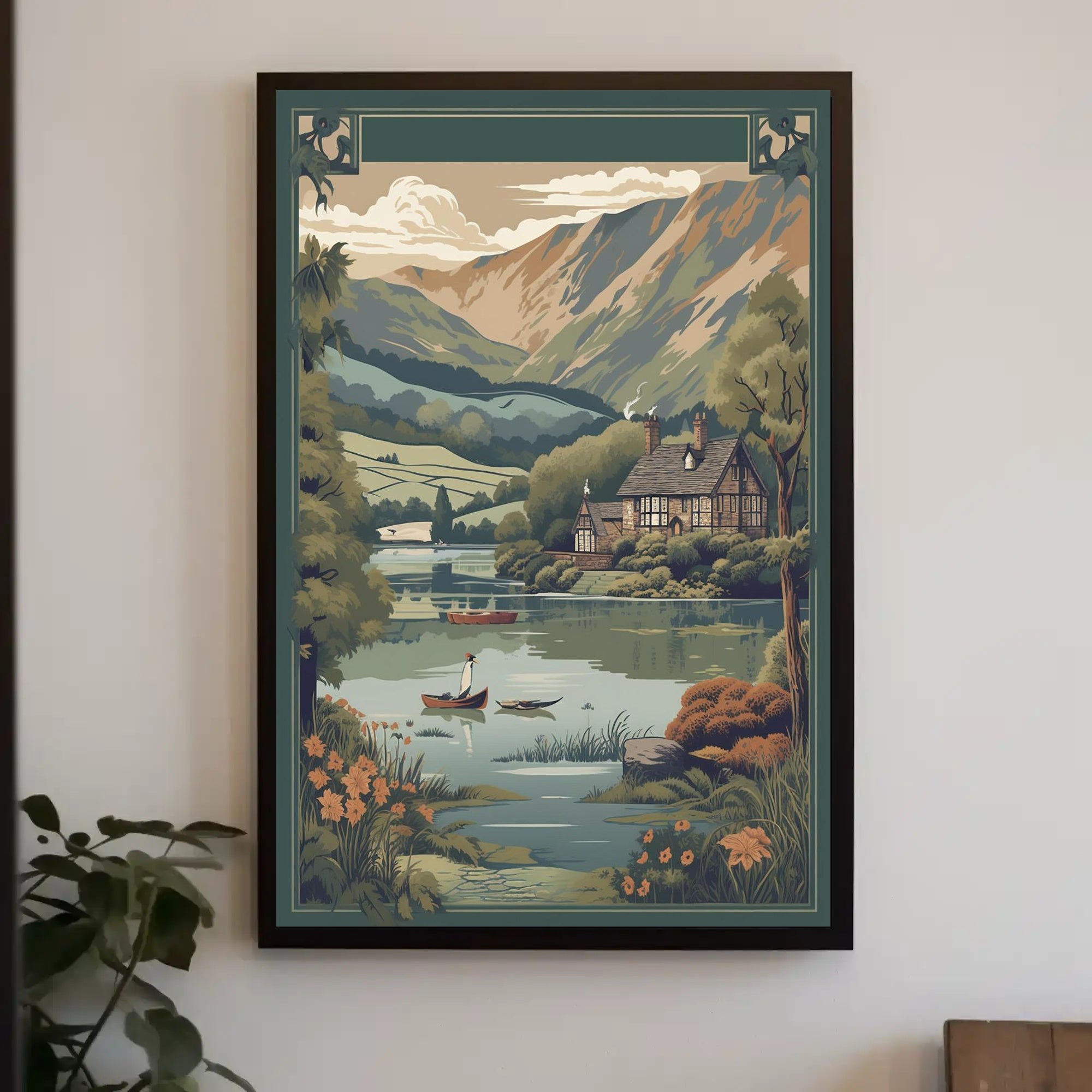 Serene Countryside Retreat Poster