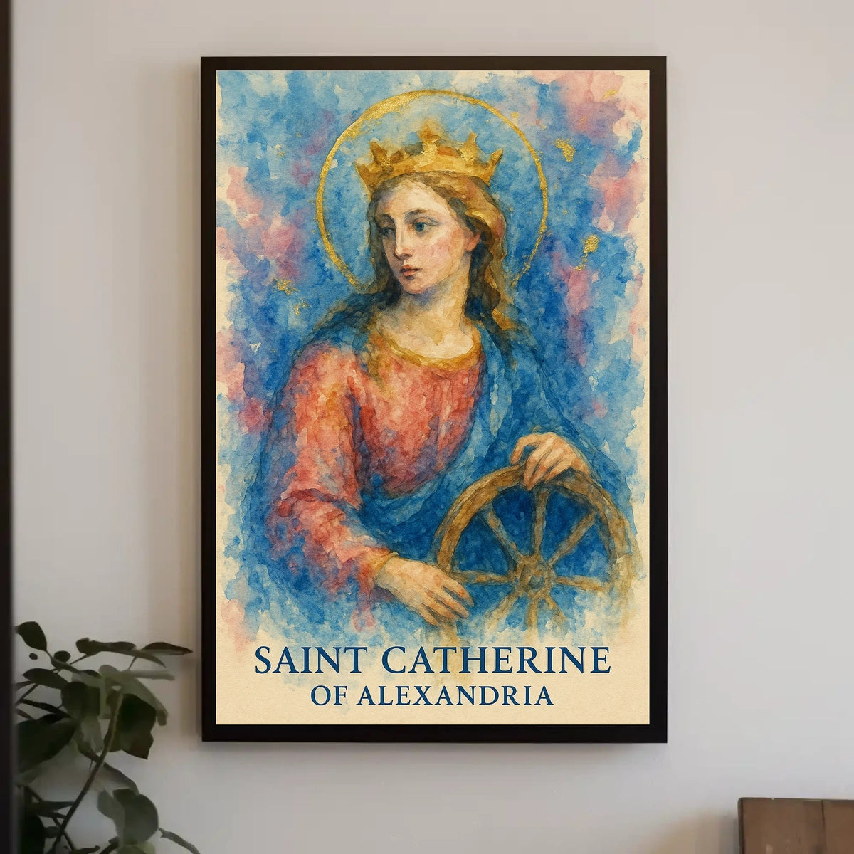 Saint Catherine of Alexandria Poster