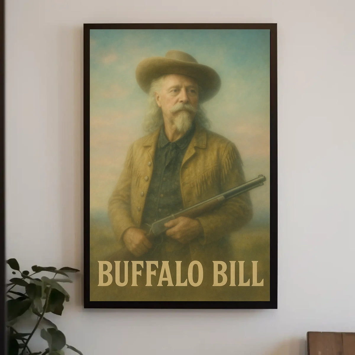 "Buffalo Bill Western Attire Cultural or Heritage Poster"