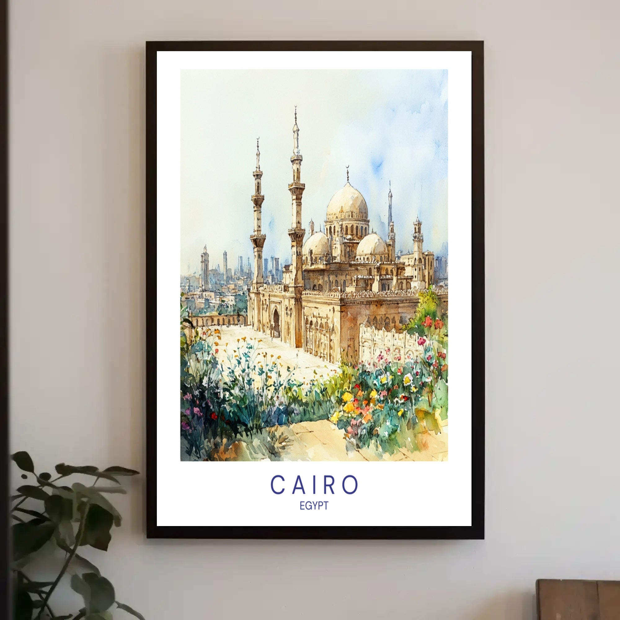 Cairo's Architectural Splendor Poster PosterGoat