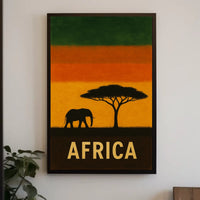 Africa A Journey Through the Savanna Poster