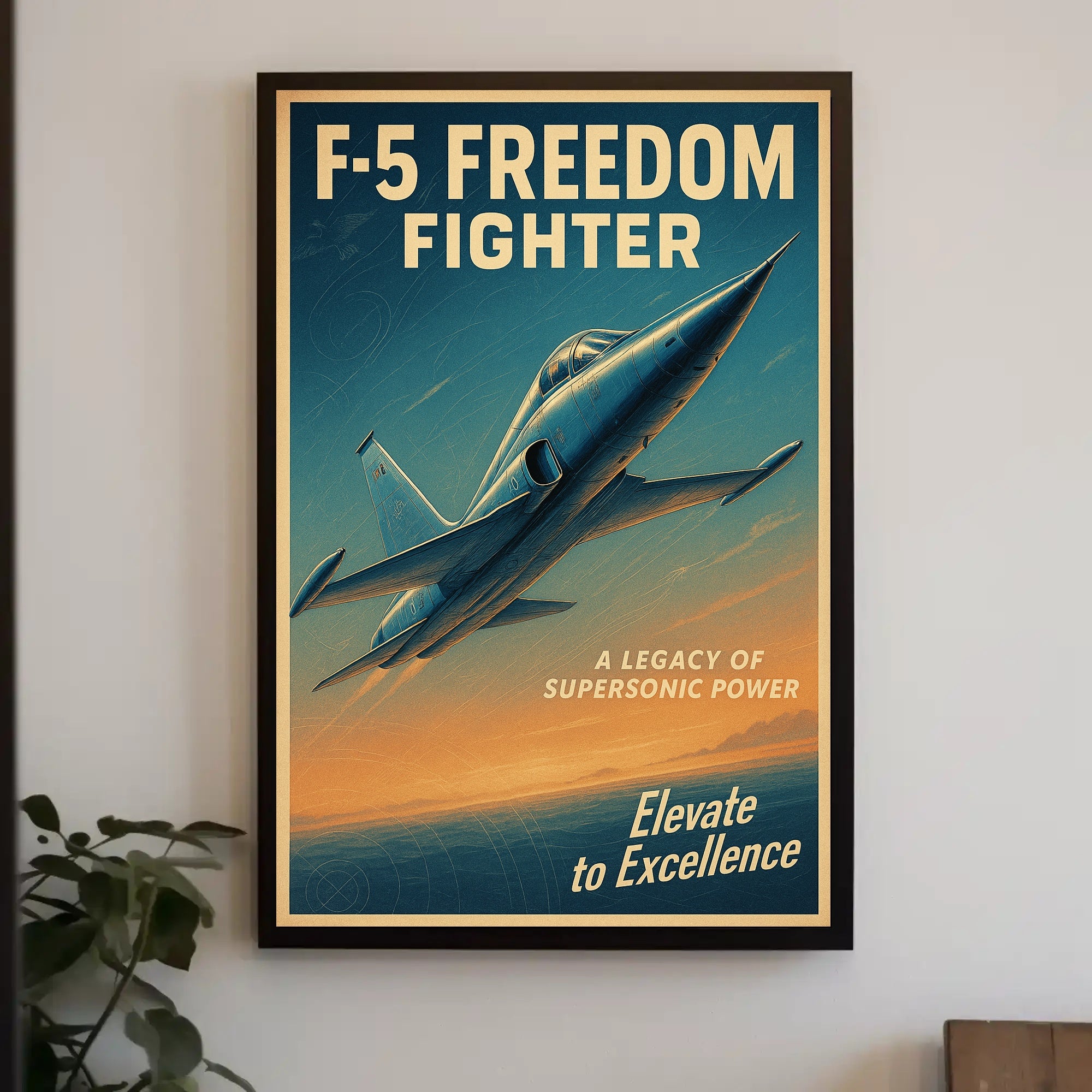 F-5 Freedom Fighter Poster PosterGoat
