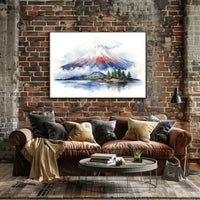 Majestic Mountain Landscape Poster