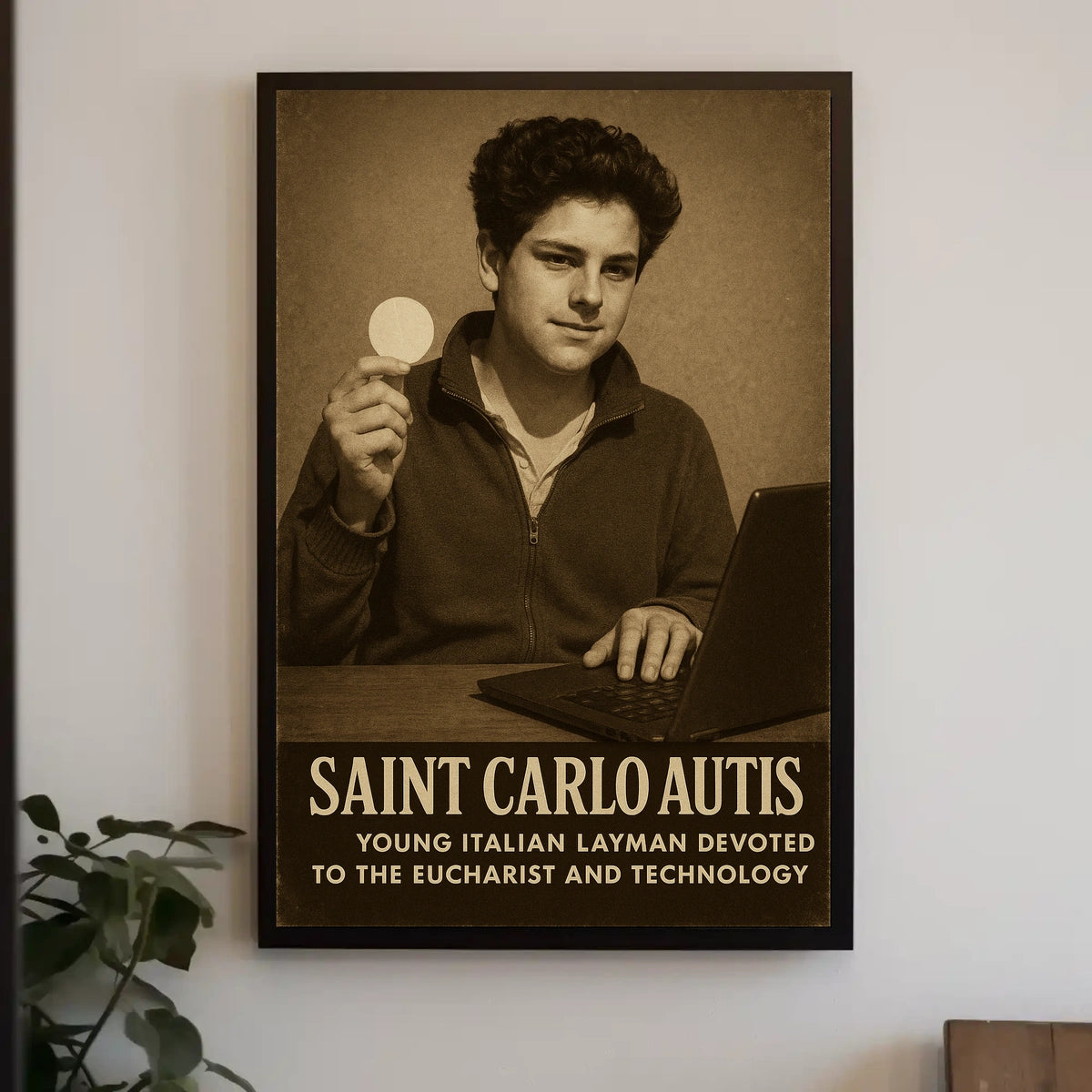 Saint Carlo Autis Poster