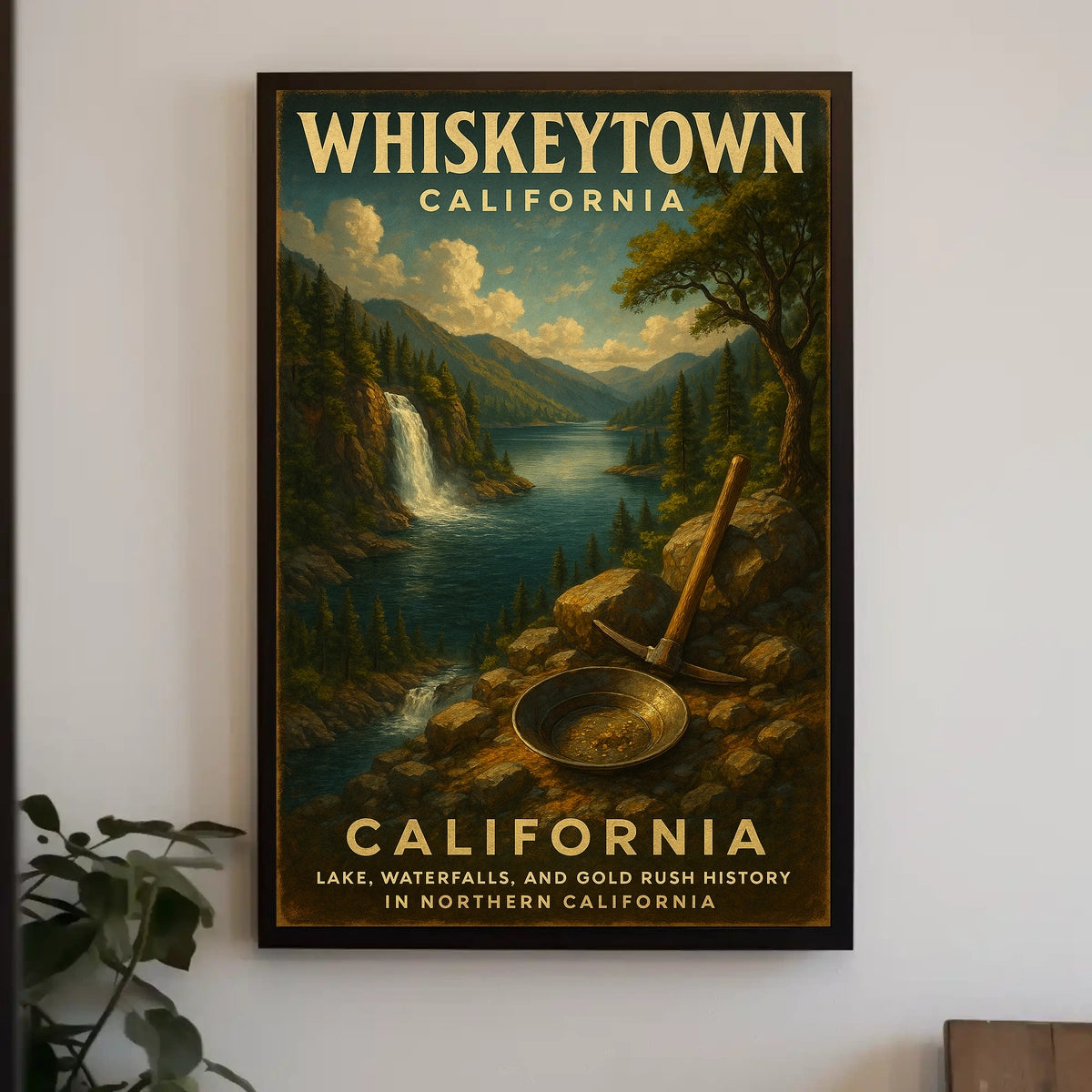 Whiskeytown, California Poster