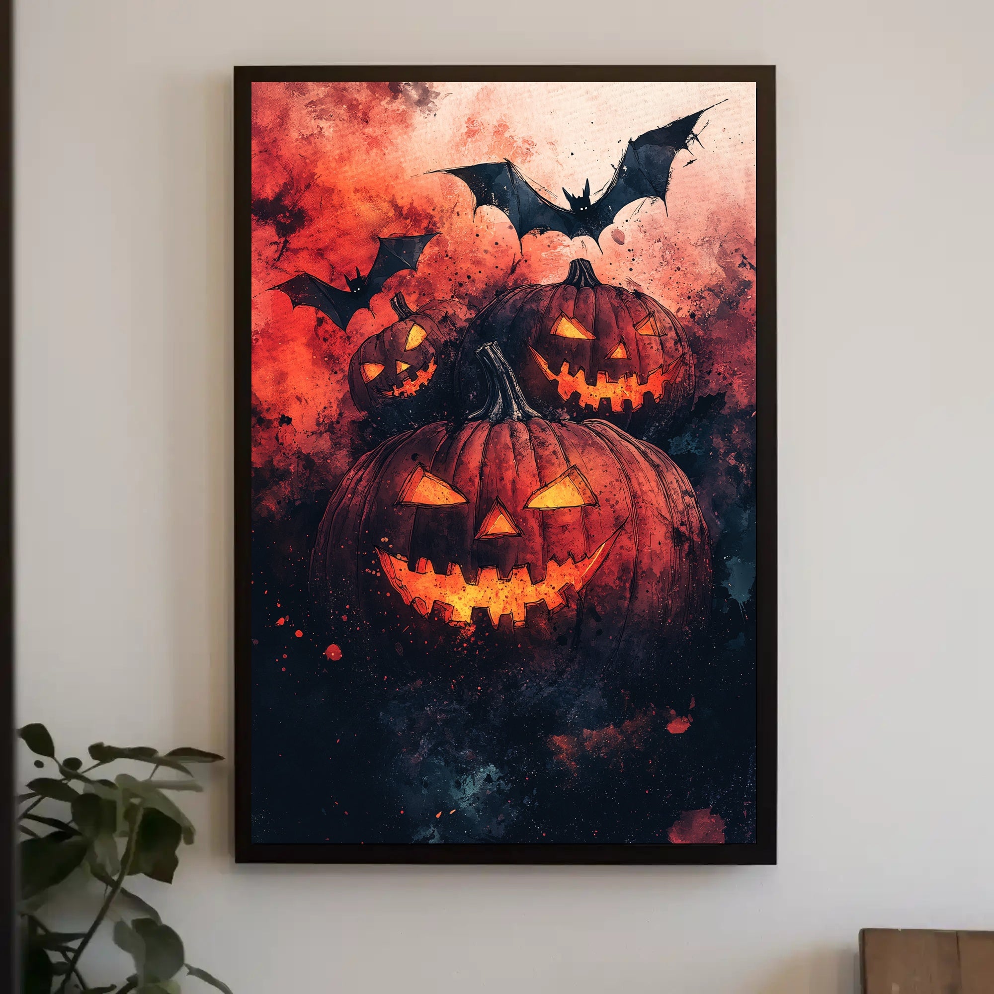 Haunted Halloween Night Poster