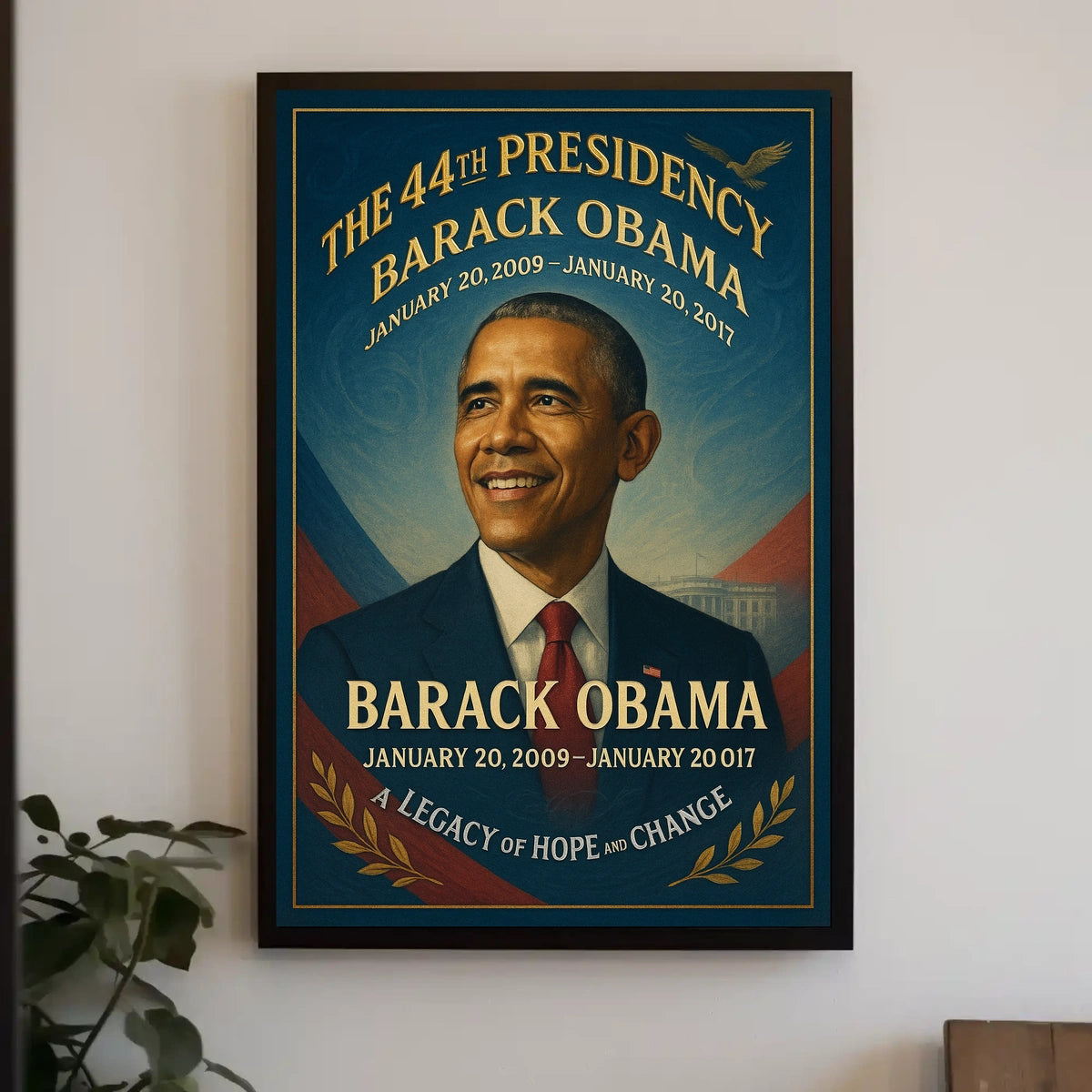 Obama Hope Portrait: Historical or Presidential Poster