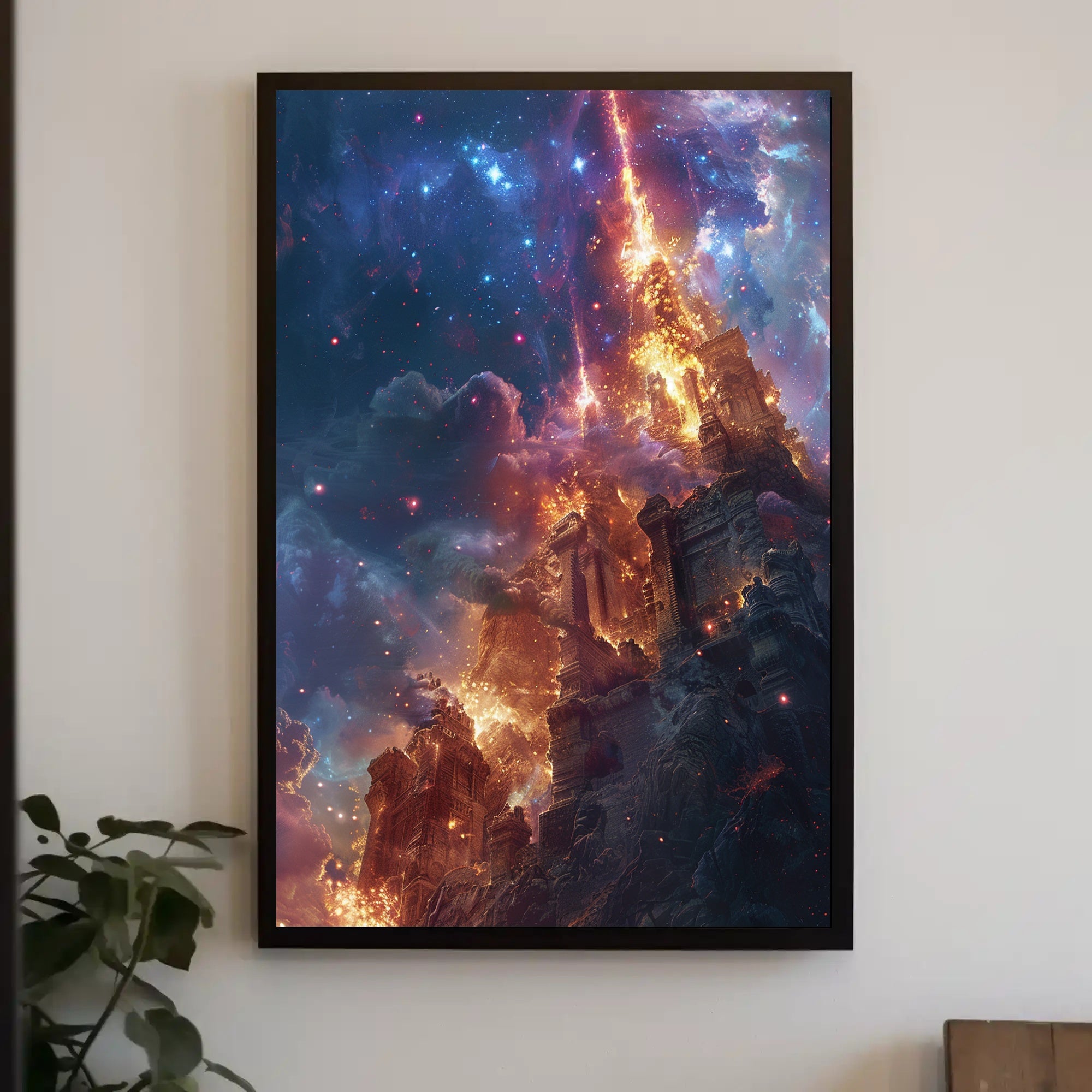 Cosmic Ruins in Epic Fantasy or Mythology Poster PosterGoat