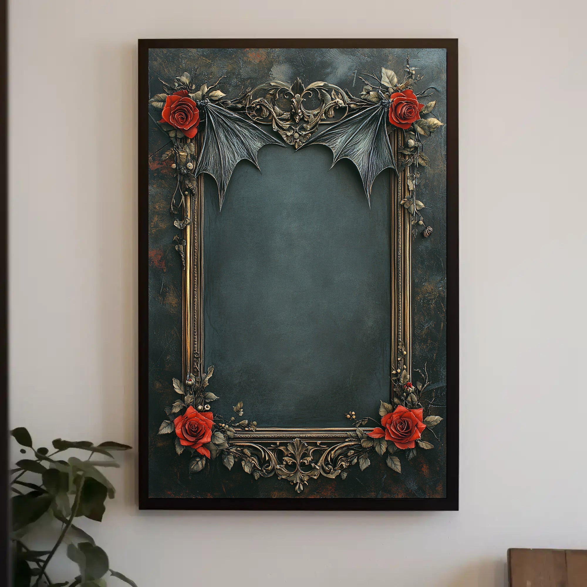 Gothic Elegance Frame Poster