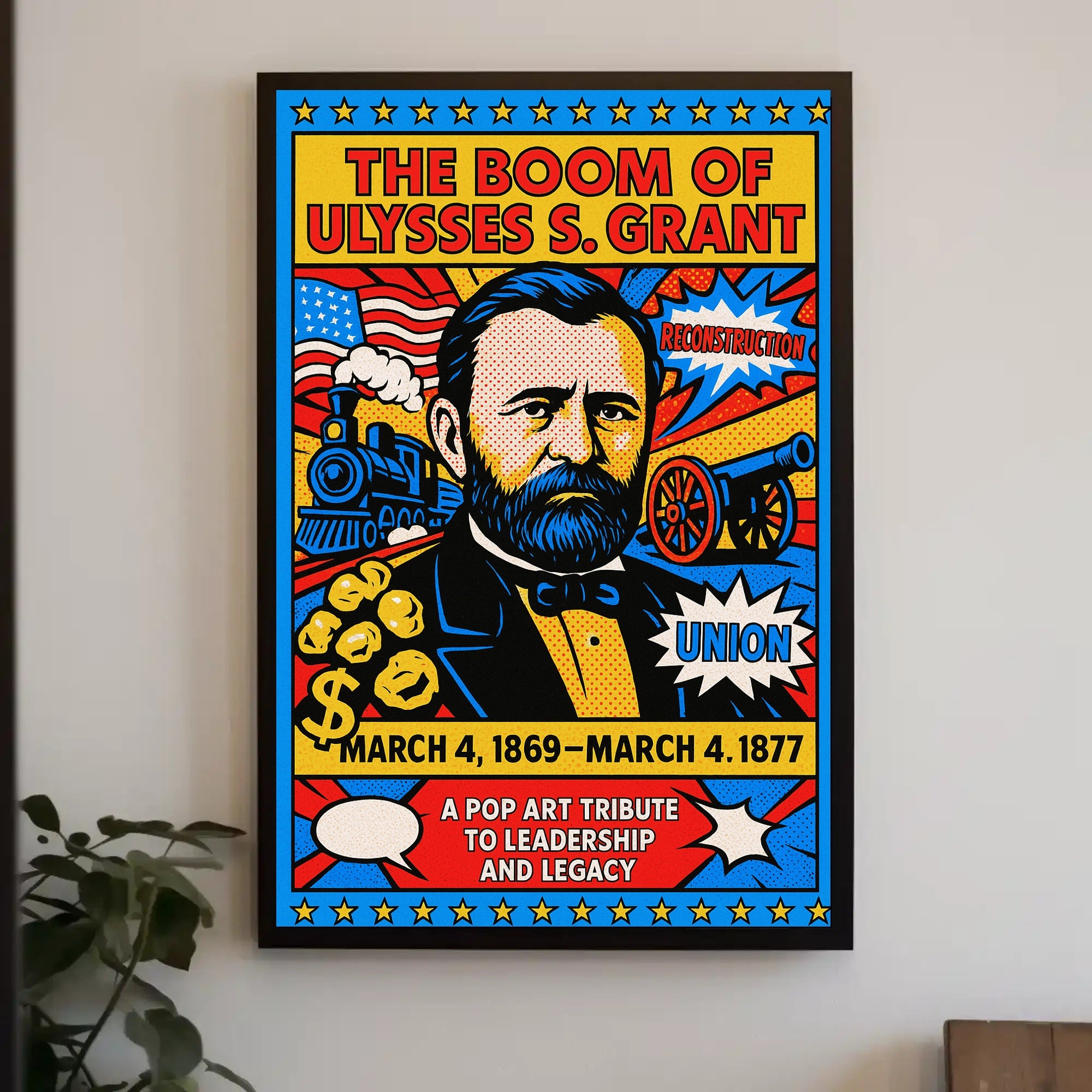 Ulysses S. Grant Leadership Legacy Historical or Presidential Poster