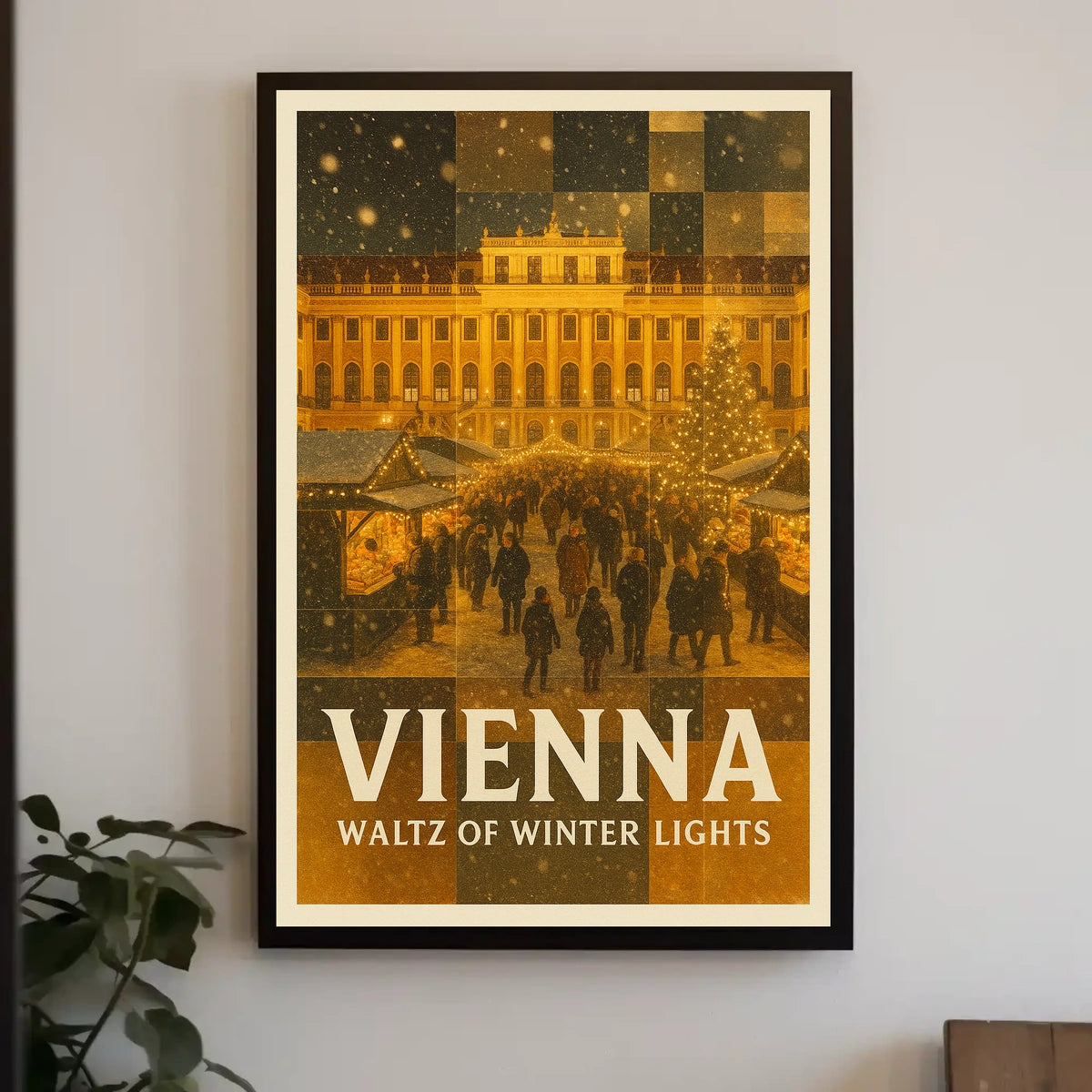 Vienna Waltz Of Winter Lights Poster