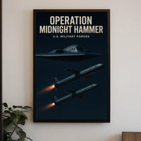 Operation Midnight Hammer Military Recruitment Poster PosterGoat