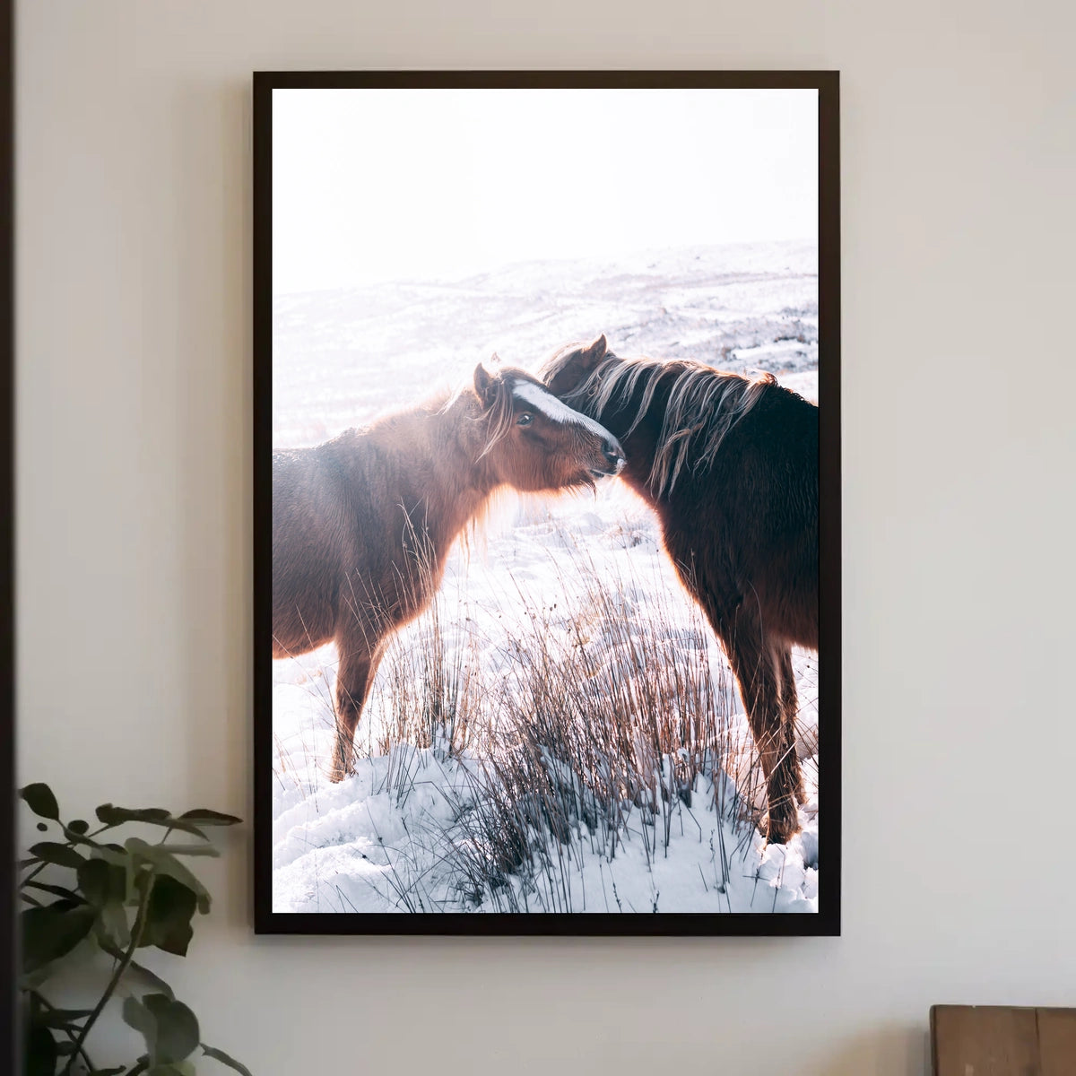 Winter Companions Poster