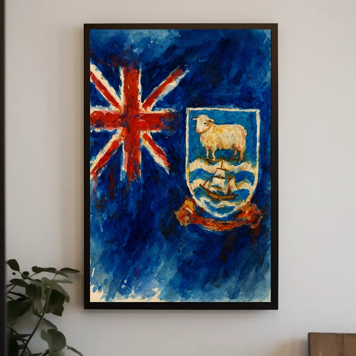 Falkland Islands Flag Poster