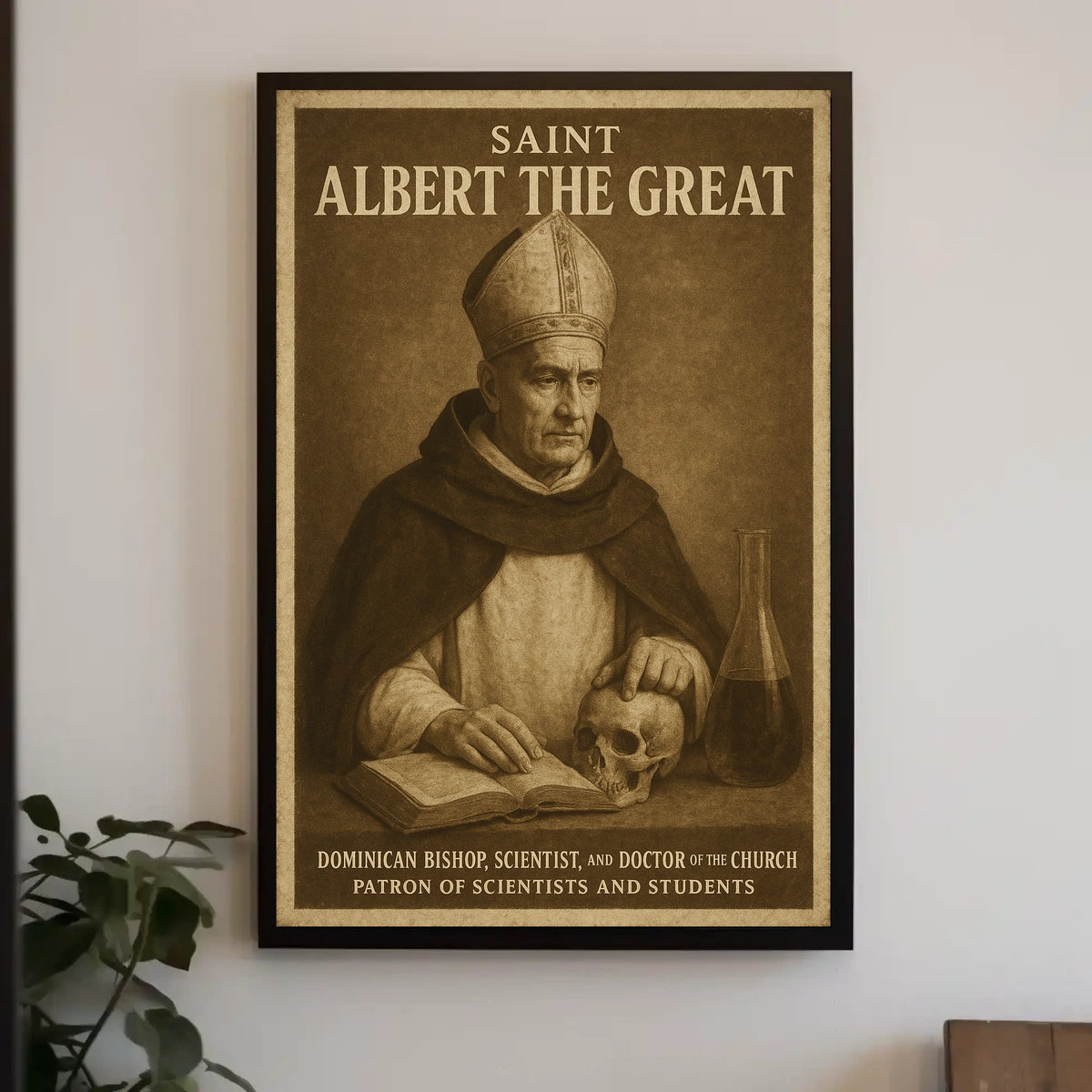 Saint Albert The Great Poster