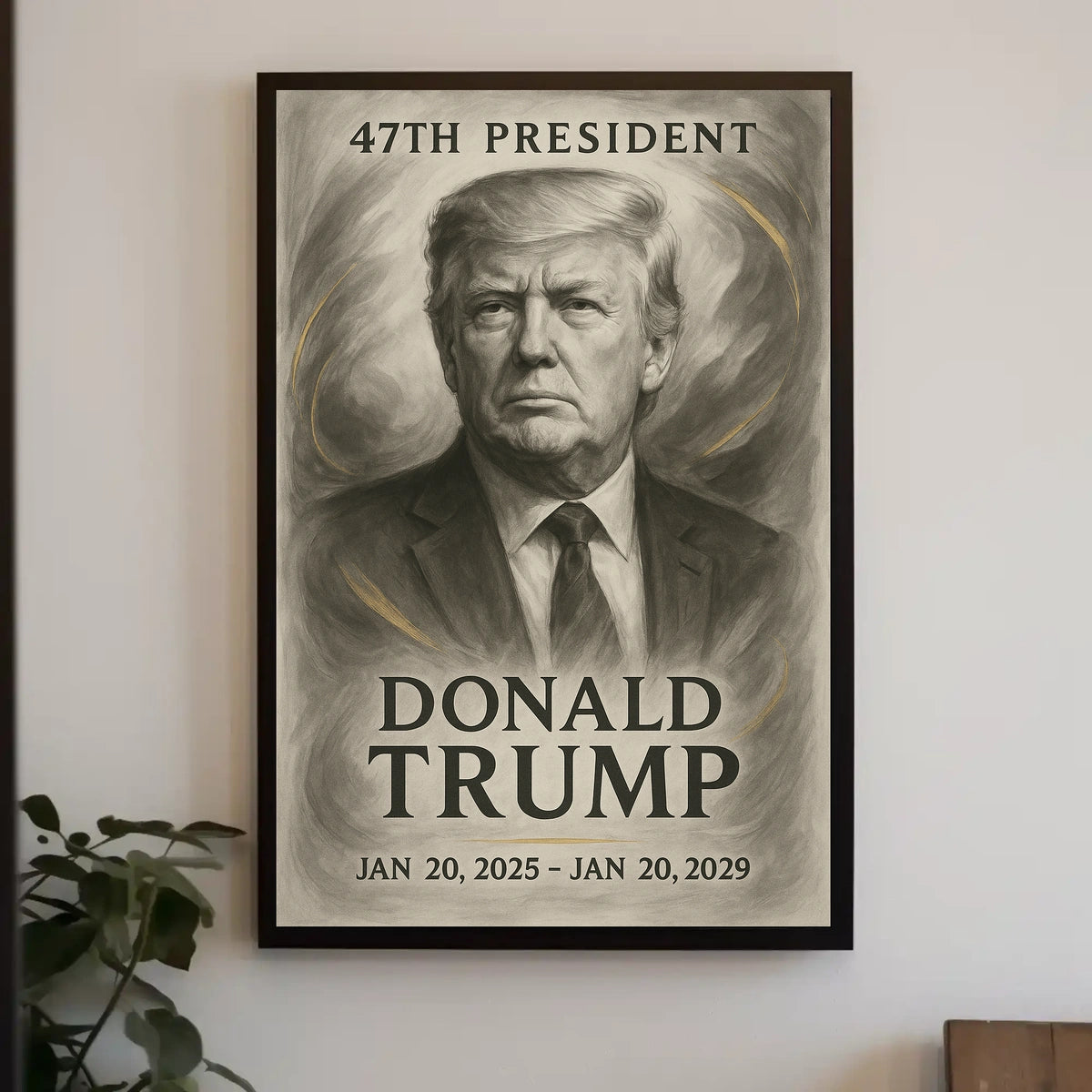 Donald Trump 47th President Poster