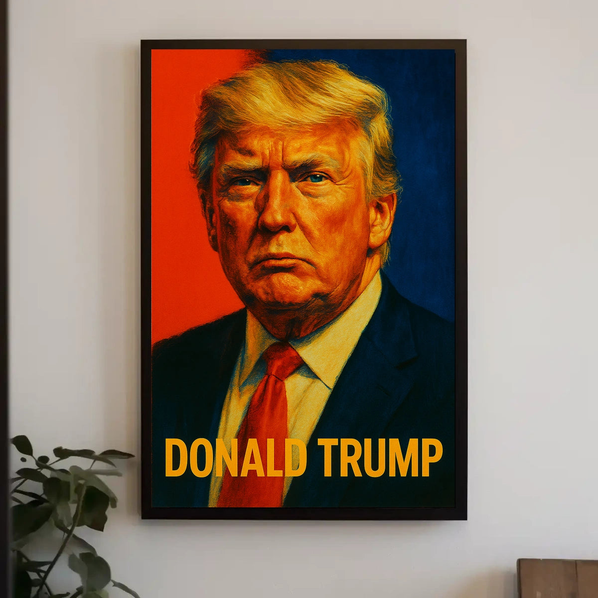 Donald Trump Scenic Patriotic Poster