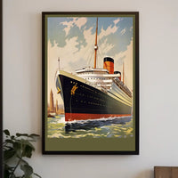 Majestic Ocean Liner Poster