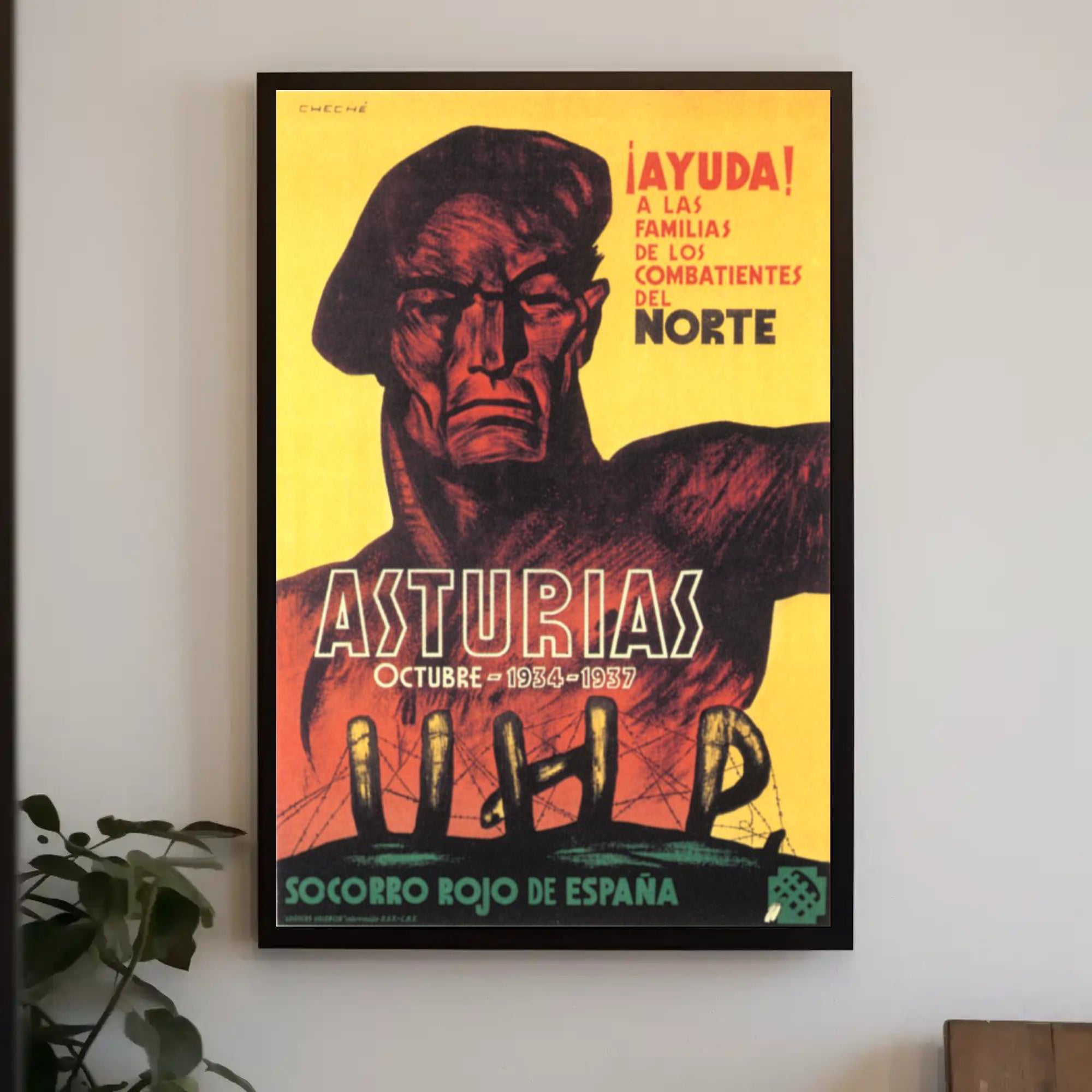 Aid for the Families of Combatants of the North Poster PosterGoat