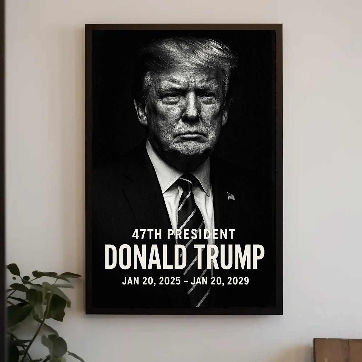 Donald Trump 47th President Poster