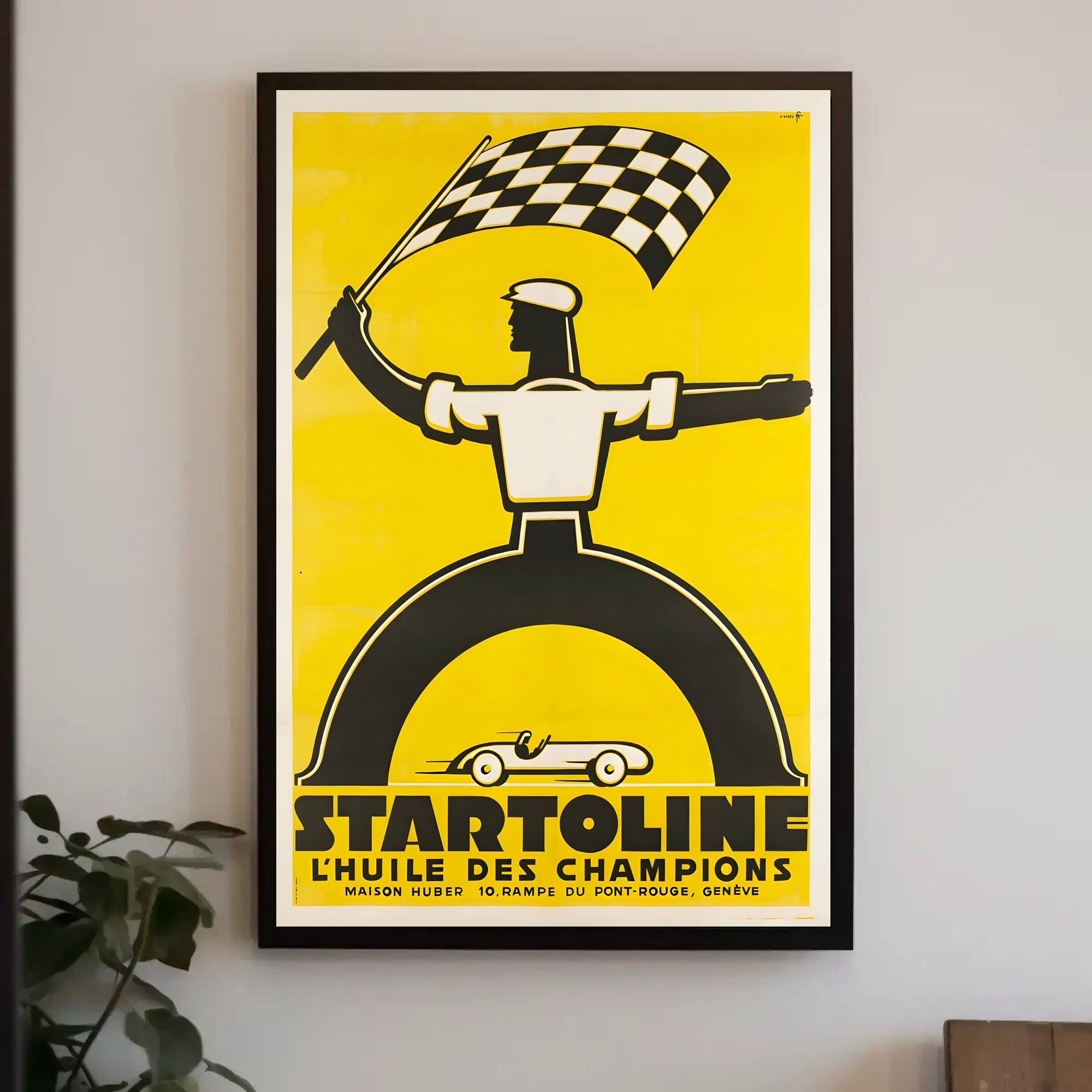 Startoline Racing Oil Poster
