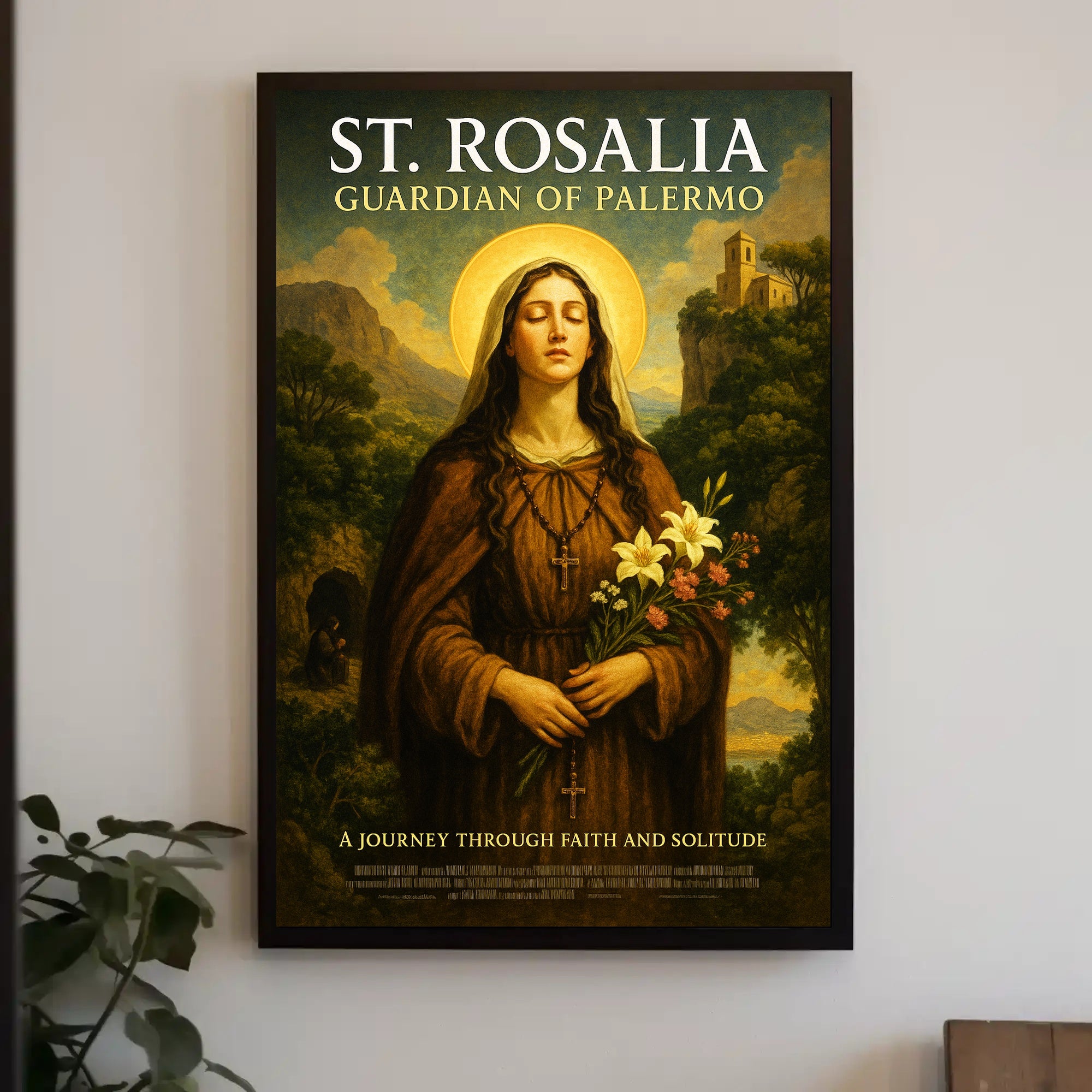 St. Rosalia Guardian of Palermo Poster PosterGoat