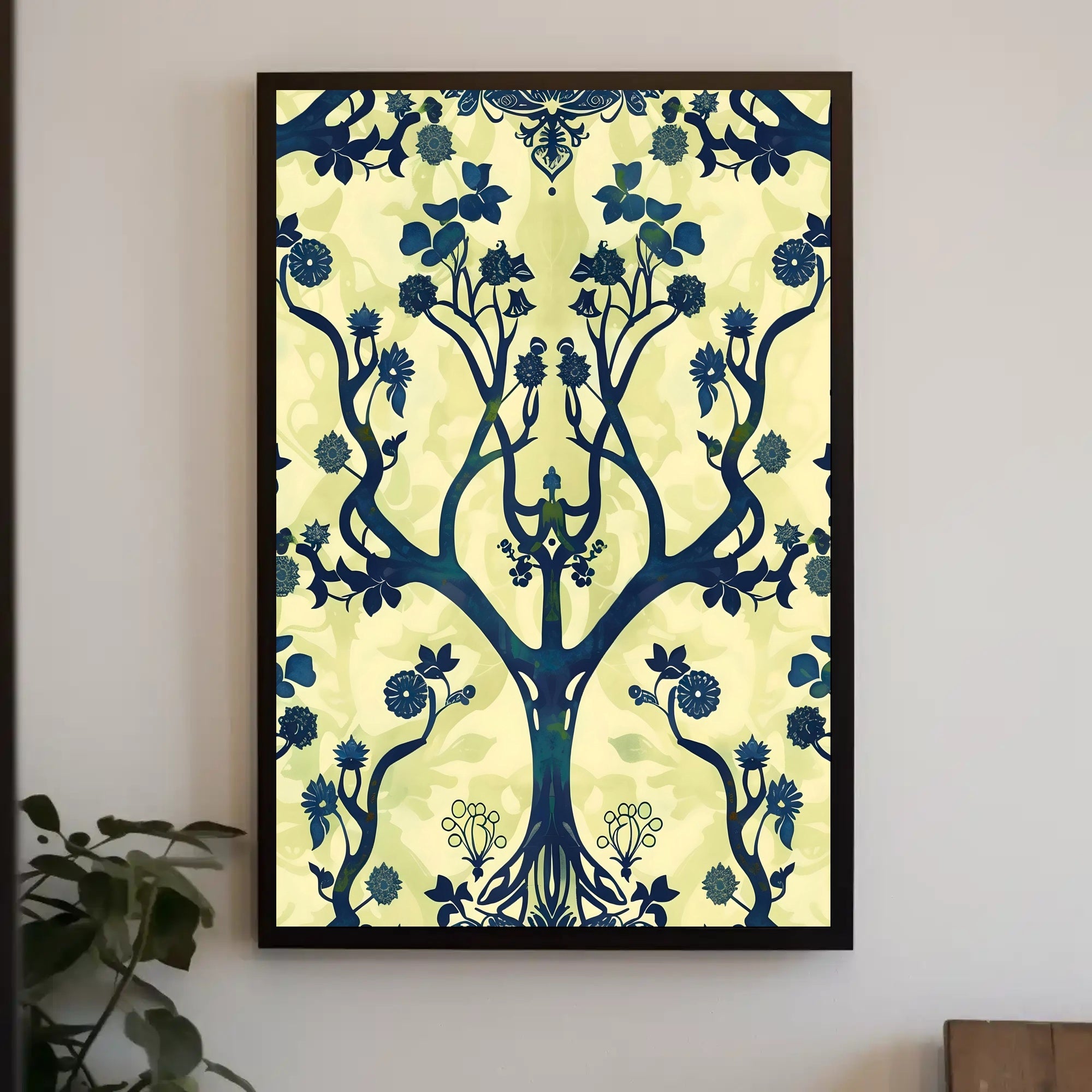 Nature's Silhouette Wall Art Print Decor