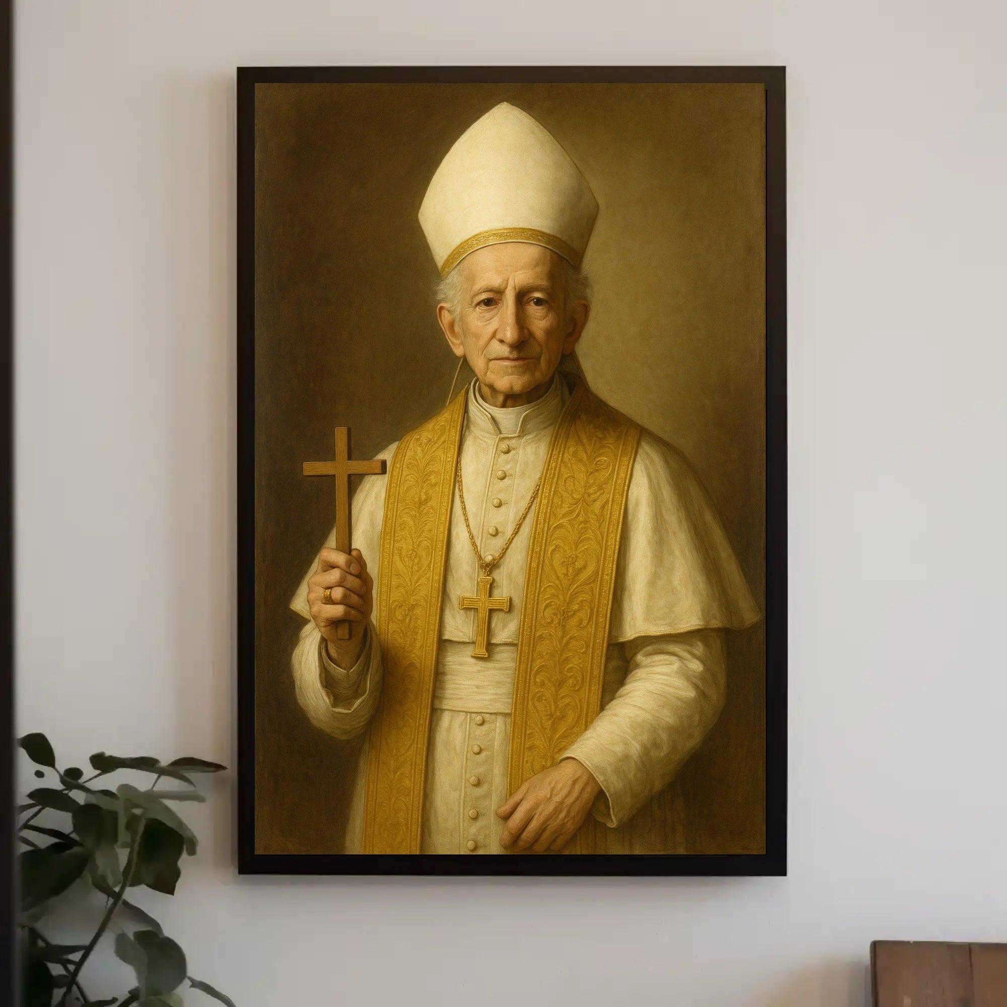 The Clergyman's Portrait Poster PosterGoat