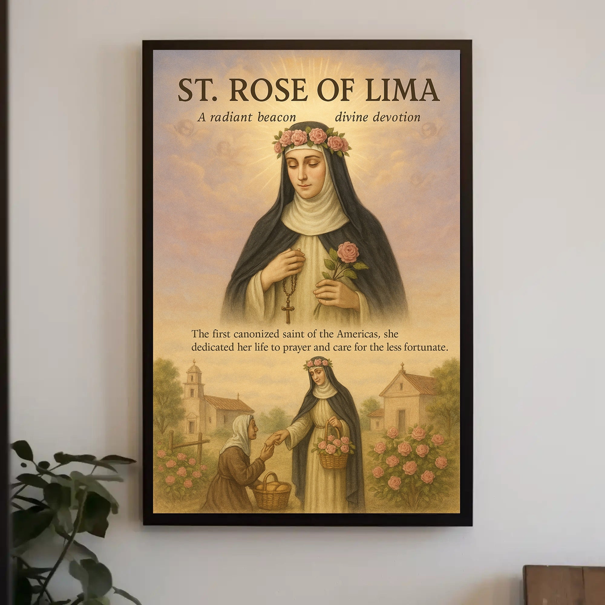 St. Rose of Lima Poster