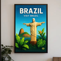 Discover Brazil Poster PosterGoat