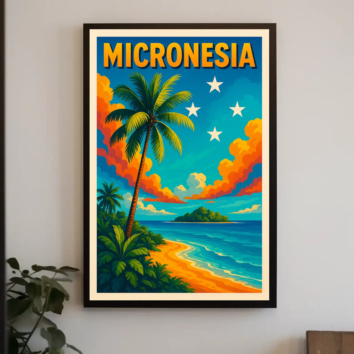 Micronesia Paradise Poster
