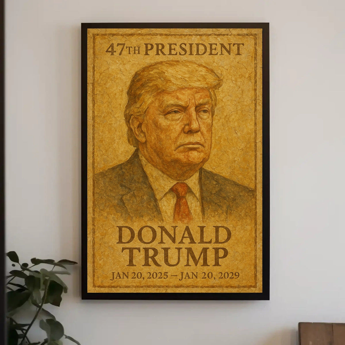Donald Trump 47th President Poster