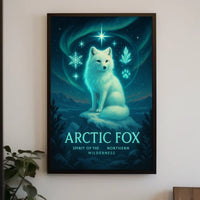 Arctic Fox Spirit of the Northern Wilderness Poster