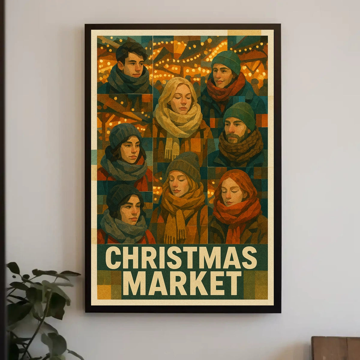 Christmas Market Poster