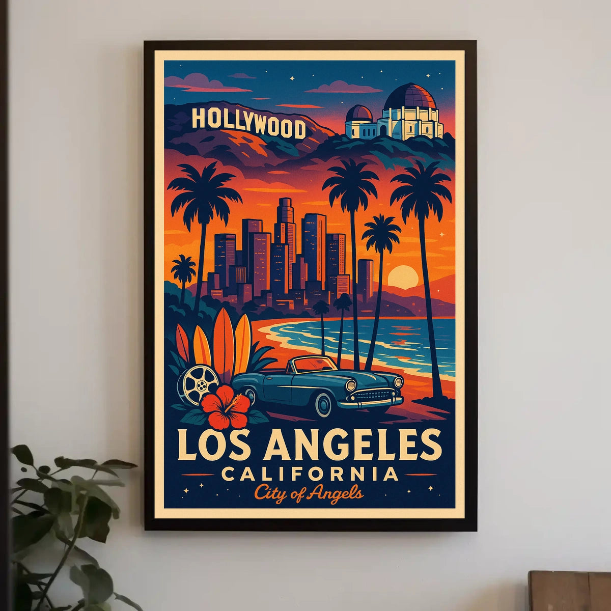 Los Angeles City of Angels Poster