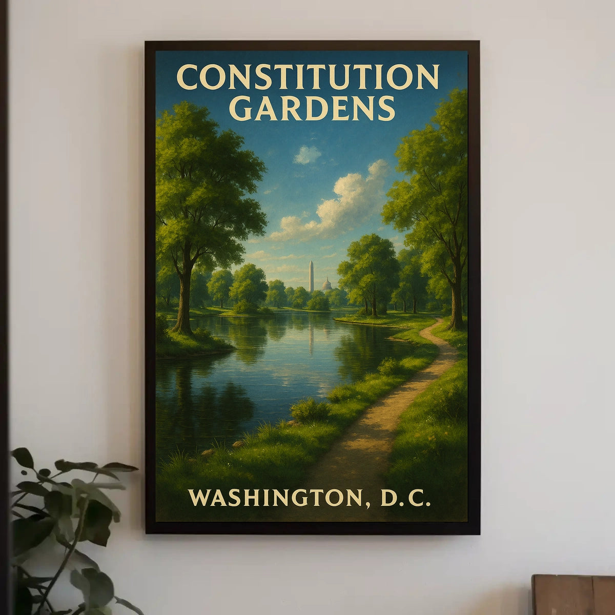 Constitution Gardens Washington, D.C Poster