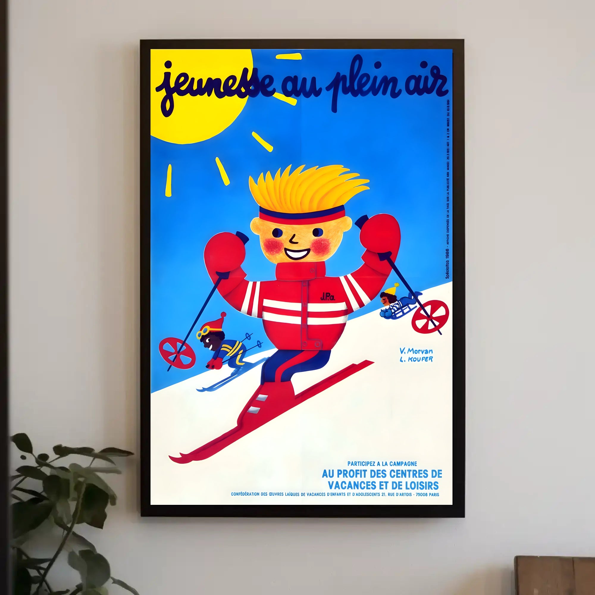 Jeunesse au Plein Air Poster PosterGoat