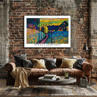 Wassily Kandinsky Winter Landscape Poster