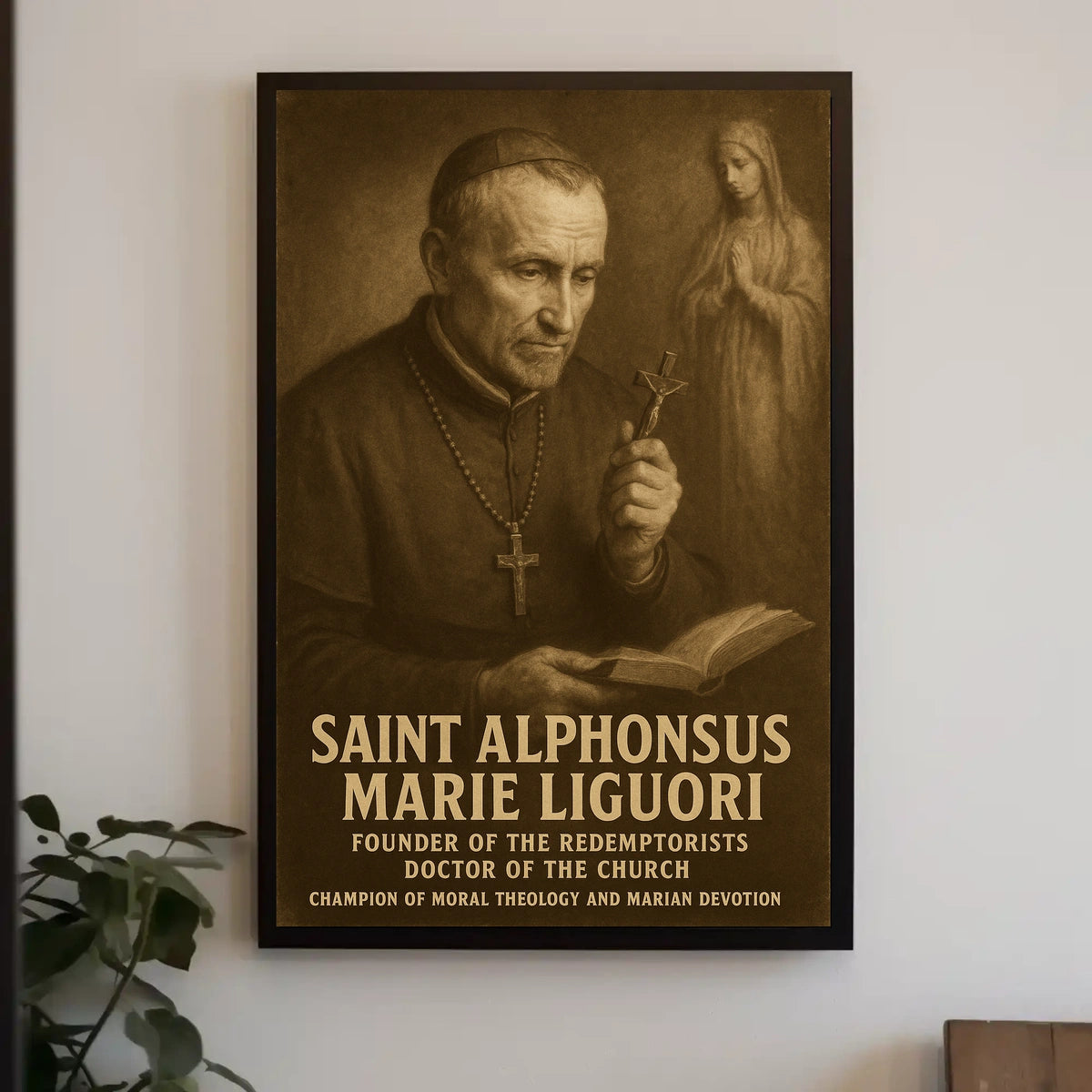 Saint Alphonsus Marie Liguori Poster