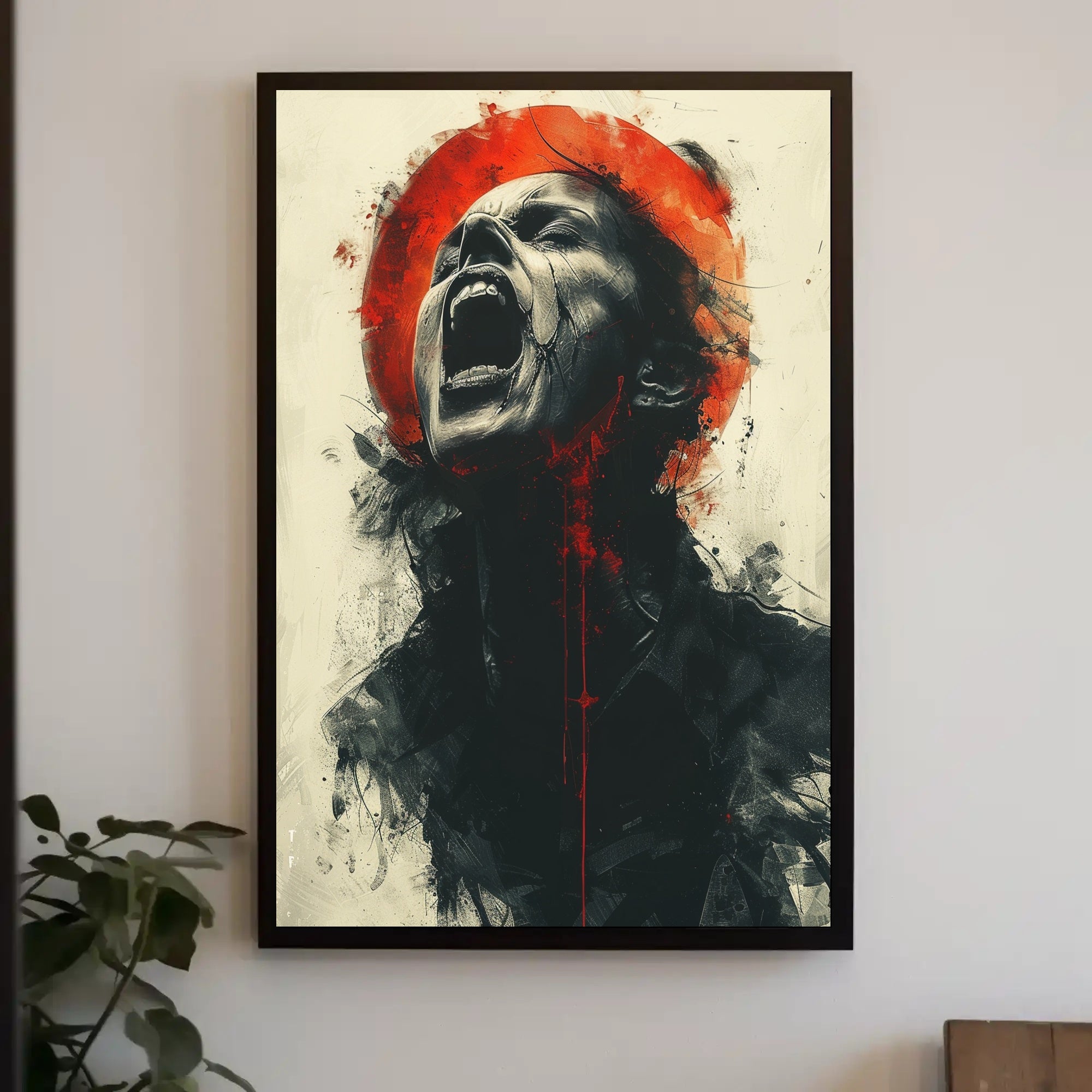 Expression of Anguish Poster PosterGoat
