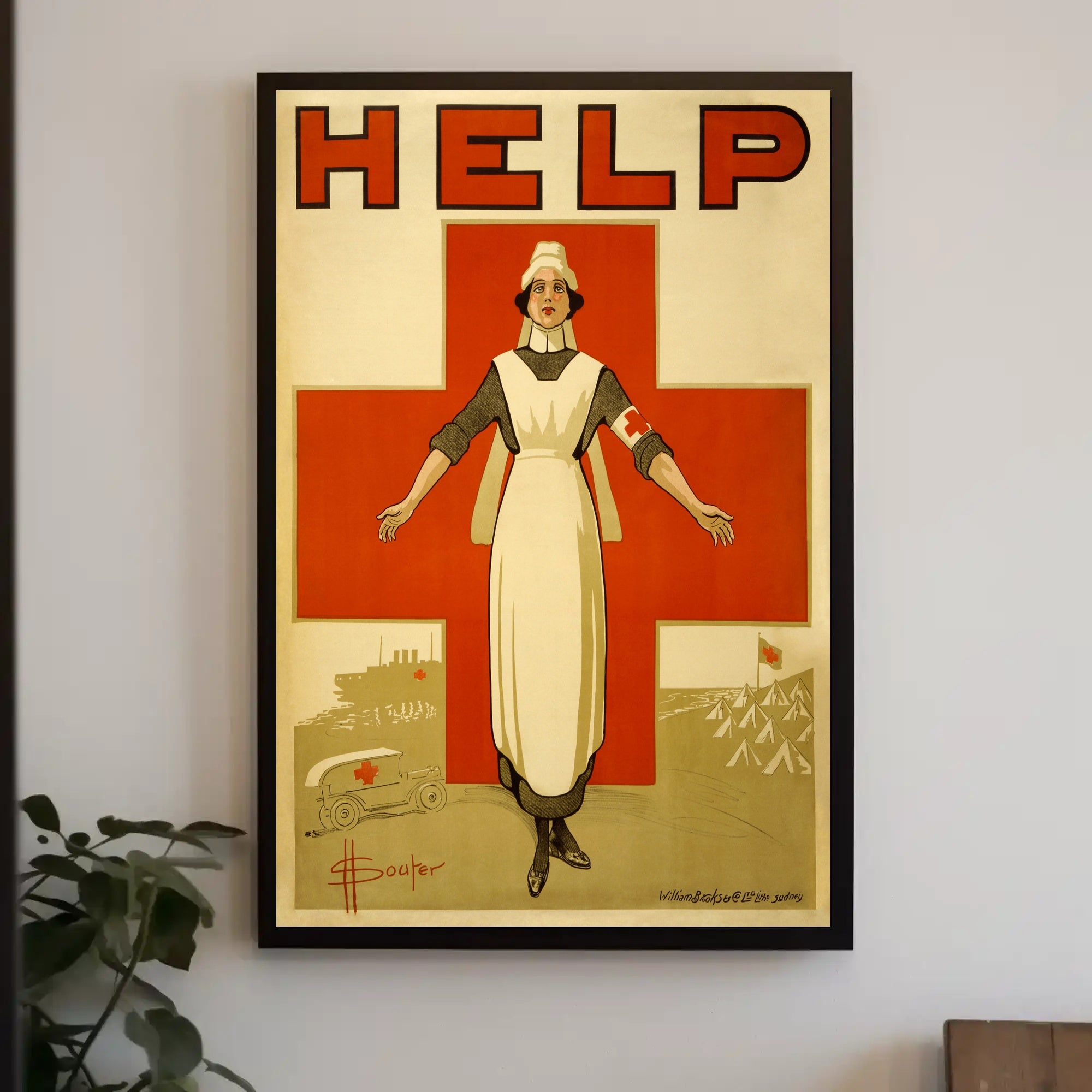 Call for Help Poster PosterGoat
