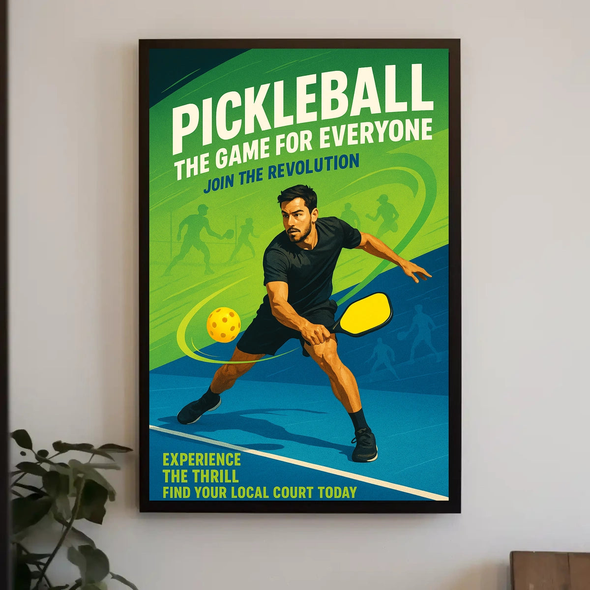 Pickleball Revolution Poster