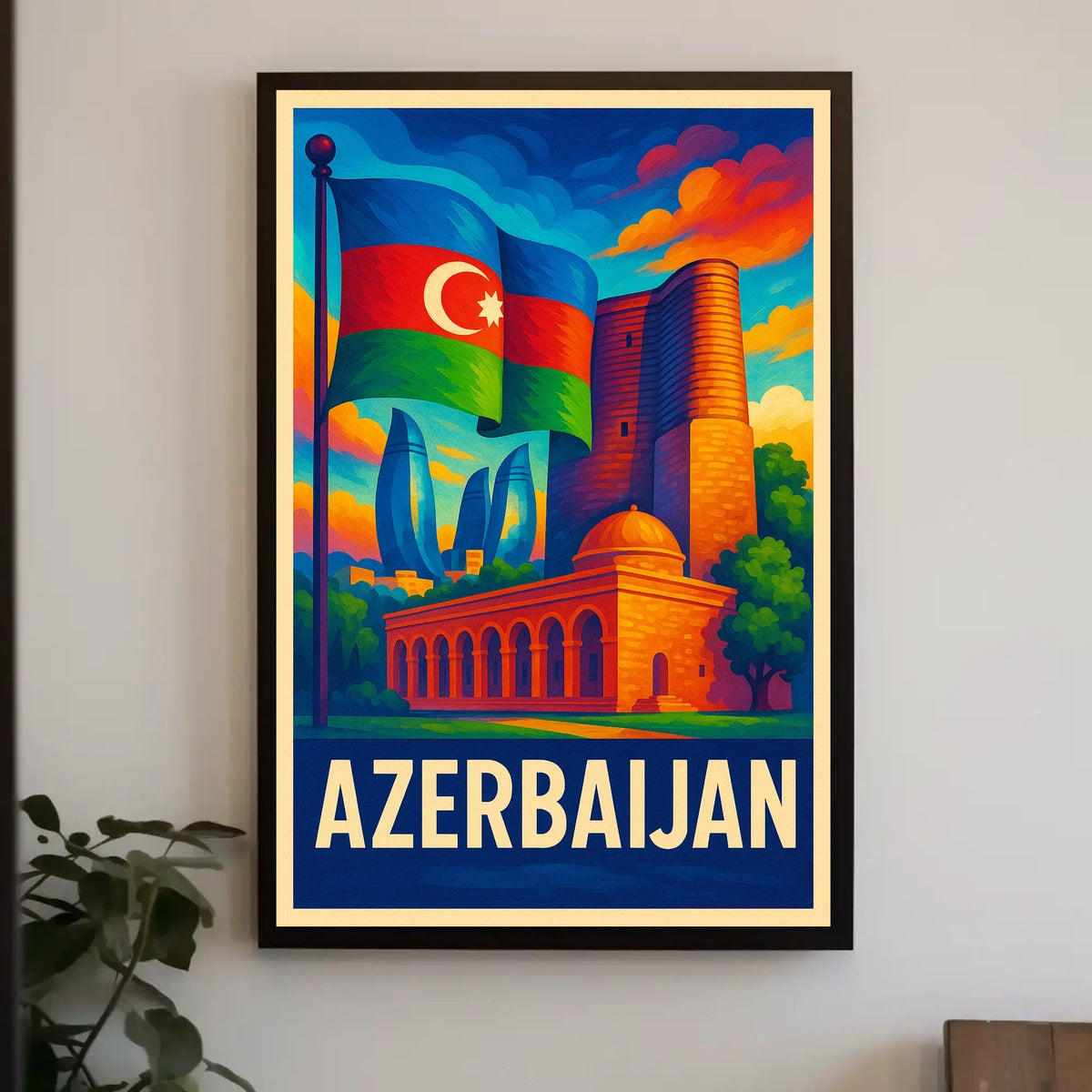 Azerbaijan A Vibrant Heritage Poster